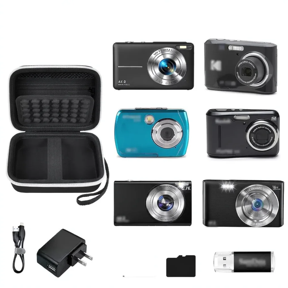 Shockproof Hard EVA Carrying Case For Small CCD Camera Portable Storage Pouch For Electronic Devices Data Cables