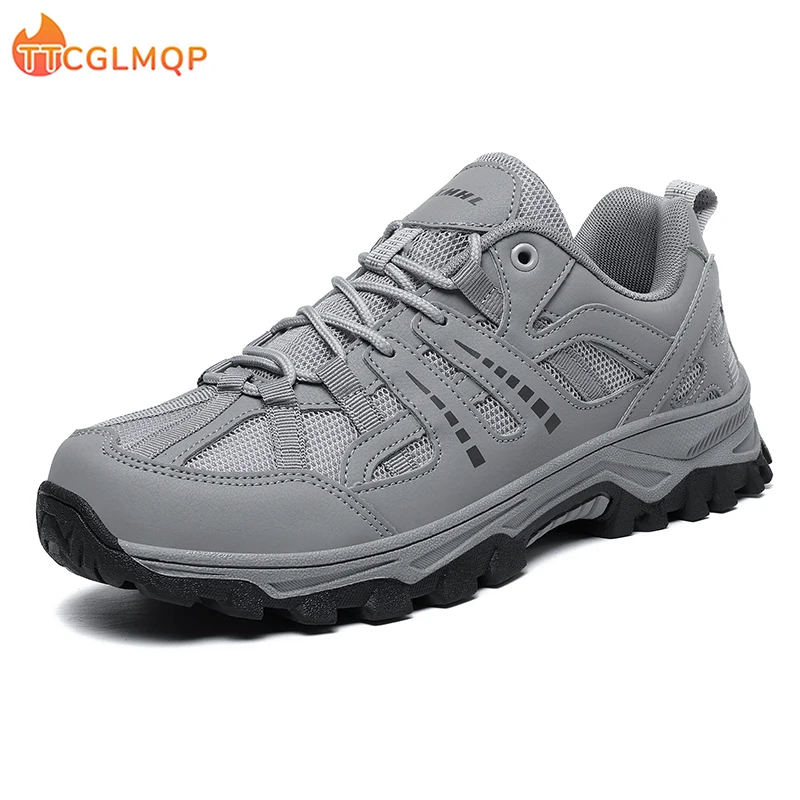 High Quality Men Hiking Shoes Climbing Sneakers Unisex Outdoor Athletic Sport Shoes Men Trekking Mountain Shoes Tenis Masculino