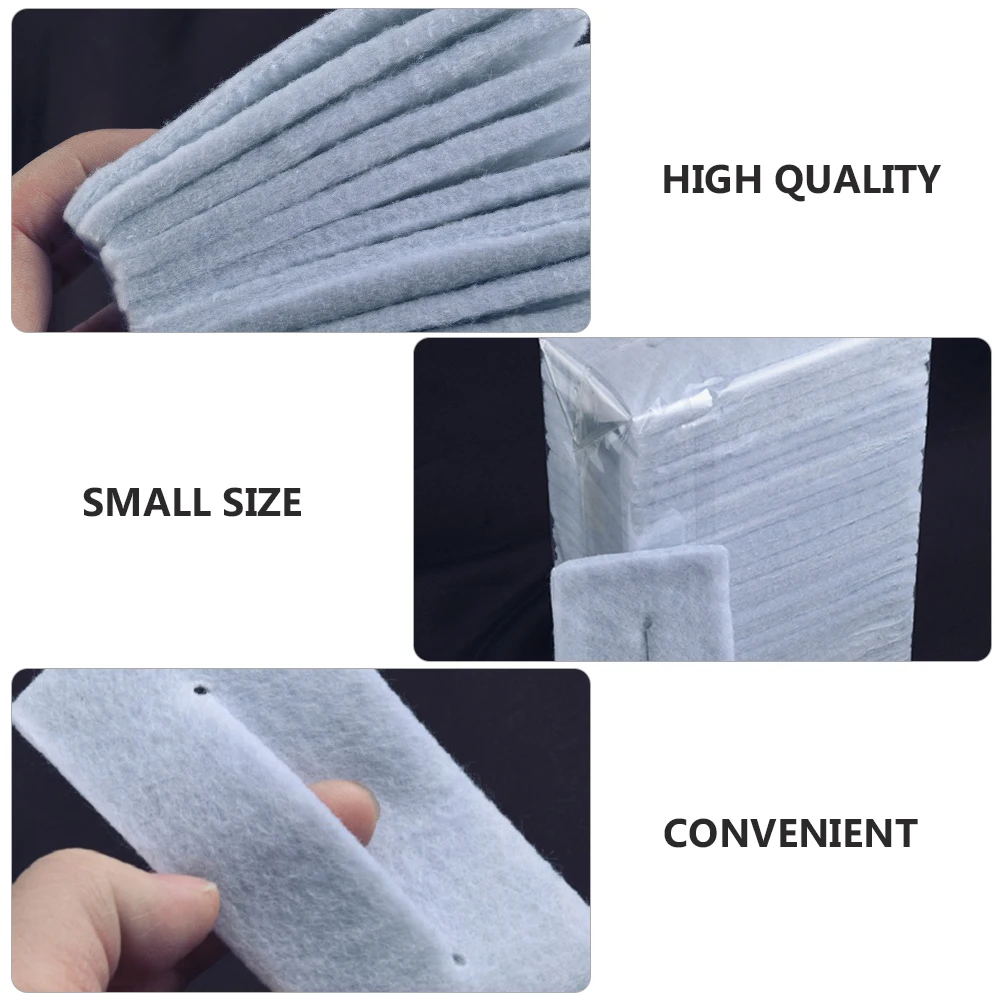 

25 Pcs Insulation Cotton Perm Hair Heat Mat Pad Hairdressing Supplies Thermal Accessories Compact Size Barber Shop Tools