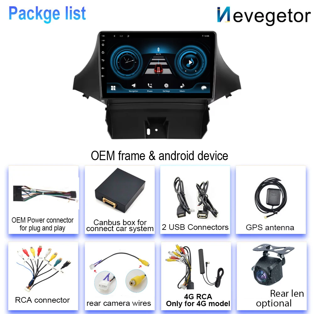 7862 For Chevrolet Orlando Android Auto 2010 - 2018 Multimedia Player Navigation GPS Radio Player Car Stereo 5G WIFI No 2din DVD