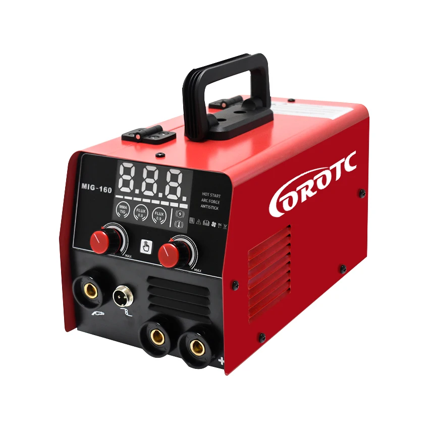 3-in-1 Inverter Welder Machine, Multi Process MIG/Lift TIG/MMA Welder, 110V/220V Dual Voltage, Portable for Carbon Steel