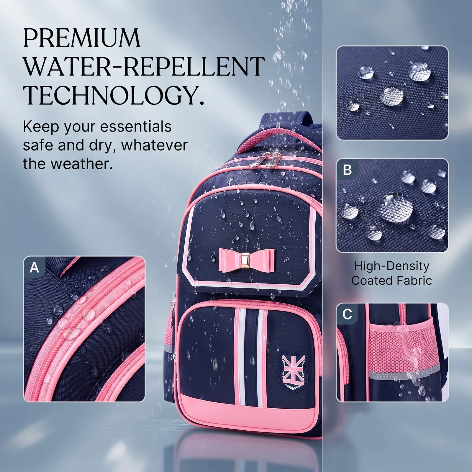 Backpack for Primary Students,Kindergarten Spine-Protection School Bag for Girls Boys,Ergonomic Kids Backpack,Back to School