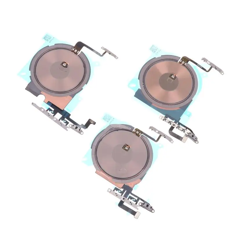 Original Wireless Charging Coil With Power On Cable Wireless Charging Coil Sticker With Power Volume Flex Cable