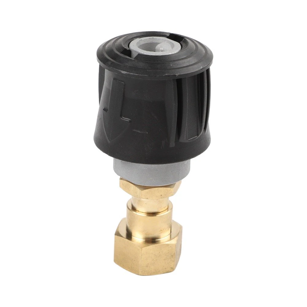 Hose Swivel Adapter Pressure Washer Swivel Stainless Steel Construction Anti-tangle Design Rotational Flexibility