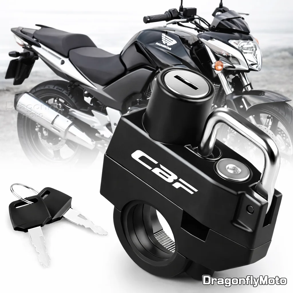 

Motorcycle Helmet Lock For Honda CBF CBF125 CBF190R CBF500 CBF600 CBF1000 Anti-theft Locker Helmet Lock Locking Device Rustproof