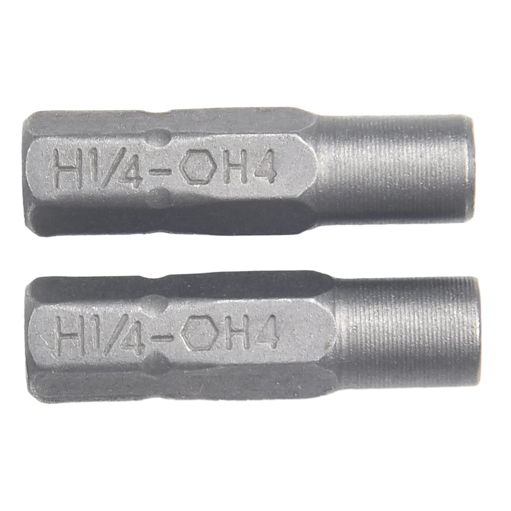Imagem -02 - Hex Shank Broca Adaptador Chave de Fenda Elétrica Ferramenta Micro Bit Soquete Suporte Adaptador mm 6.35 mm Pcs