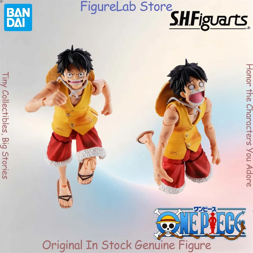 

Оригинальная фигурка Bandai S.H. Figuarts Monkey D. Luffy из аниме One Piece, в наличии, в коробке.