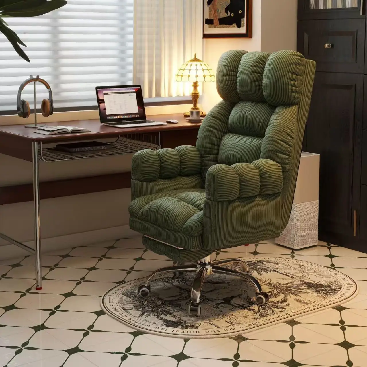 Home comfortable sedentary sofa chair bedroom desk chair dormitory can sit or lie down