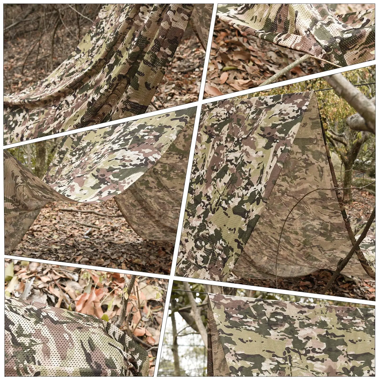 Camouflage Net 1.5m*2 3 4 5 6 8 10 12 Roll Cover Camo Netting Blind for Hunting Sun Shade Party Camping Outdoor Hunt Blinds