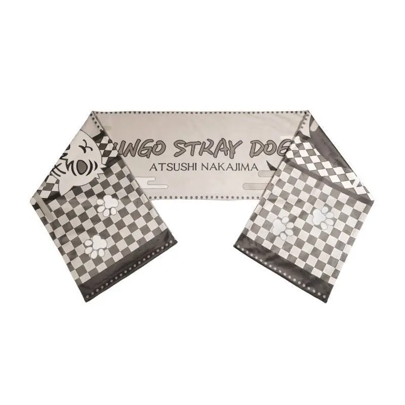 Anime Bungo Stray Dogs Nakajima Atsushi Dazai Osamu Cosplay Autumn and Winter Scarf Keep Warm Simple High Appearance Level Cute