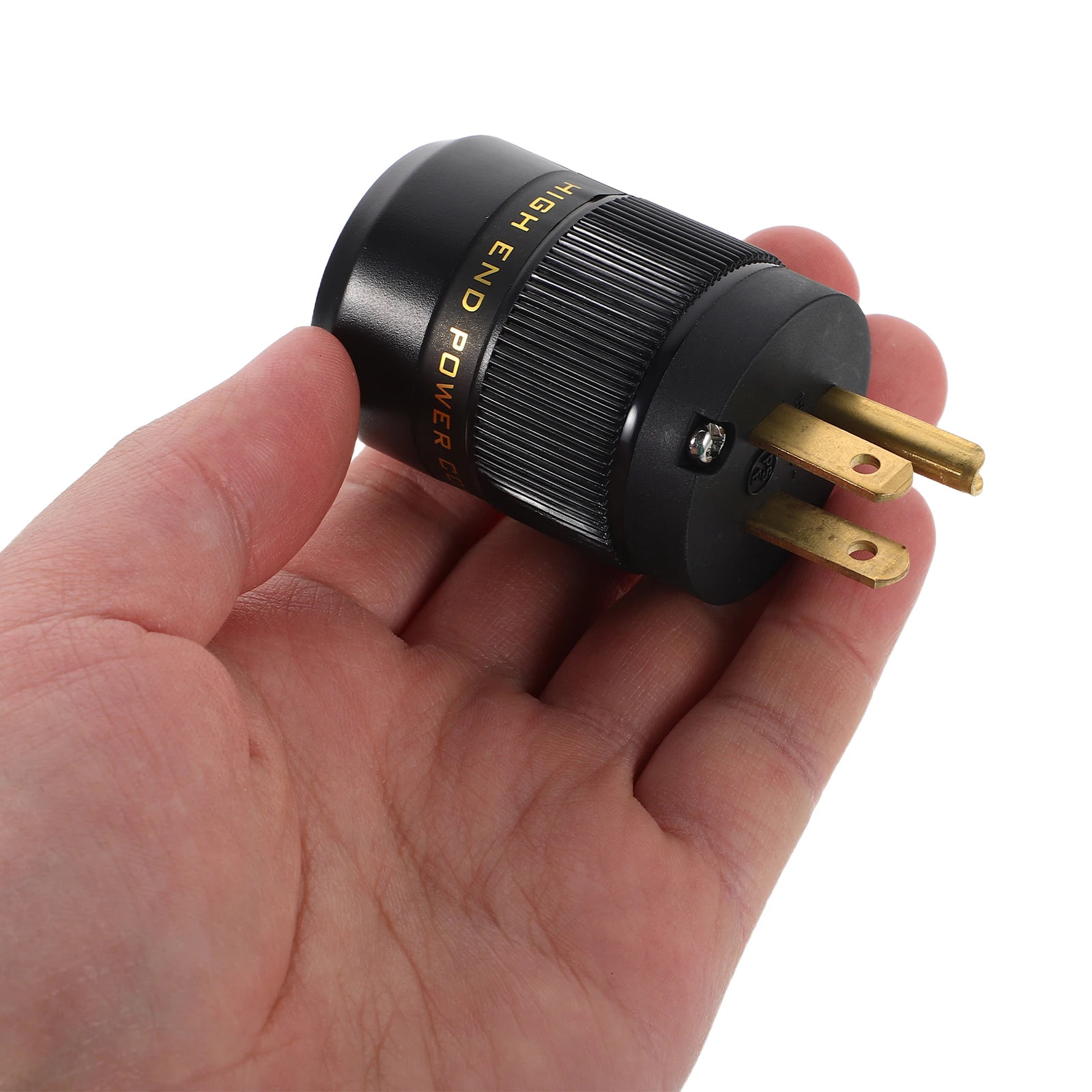 

16A 250V Audio Power Plug High Fidelity Sound System Connector Metal Cord for Studio Heavy Duty Stereo Cable