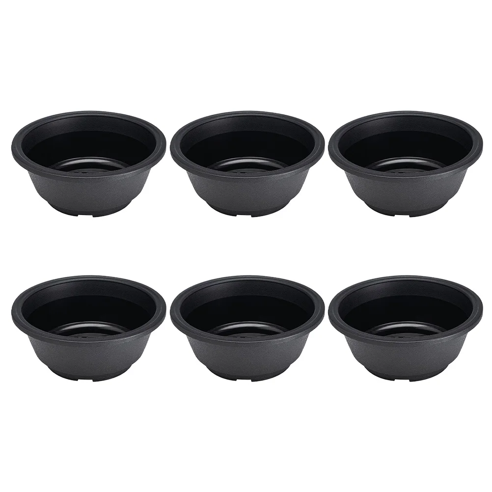 

6 Pcs Pots for Succulents Combination Cactus Planter Desktop Flower Container Indoor