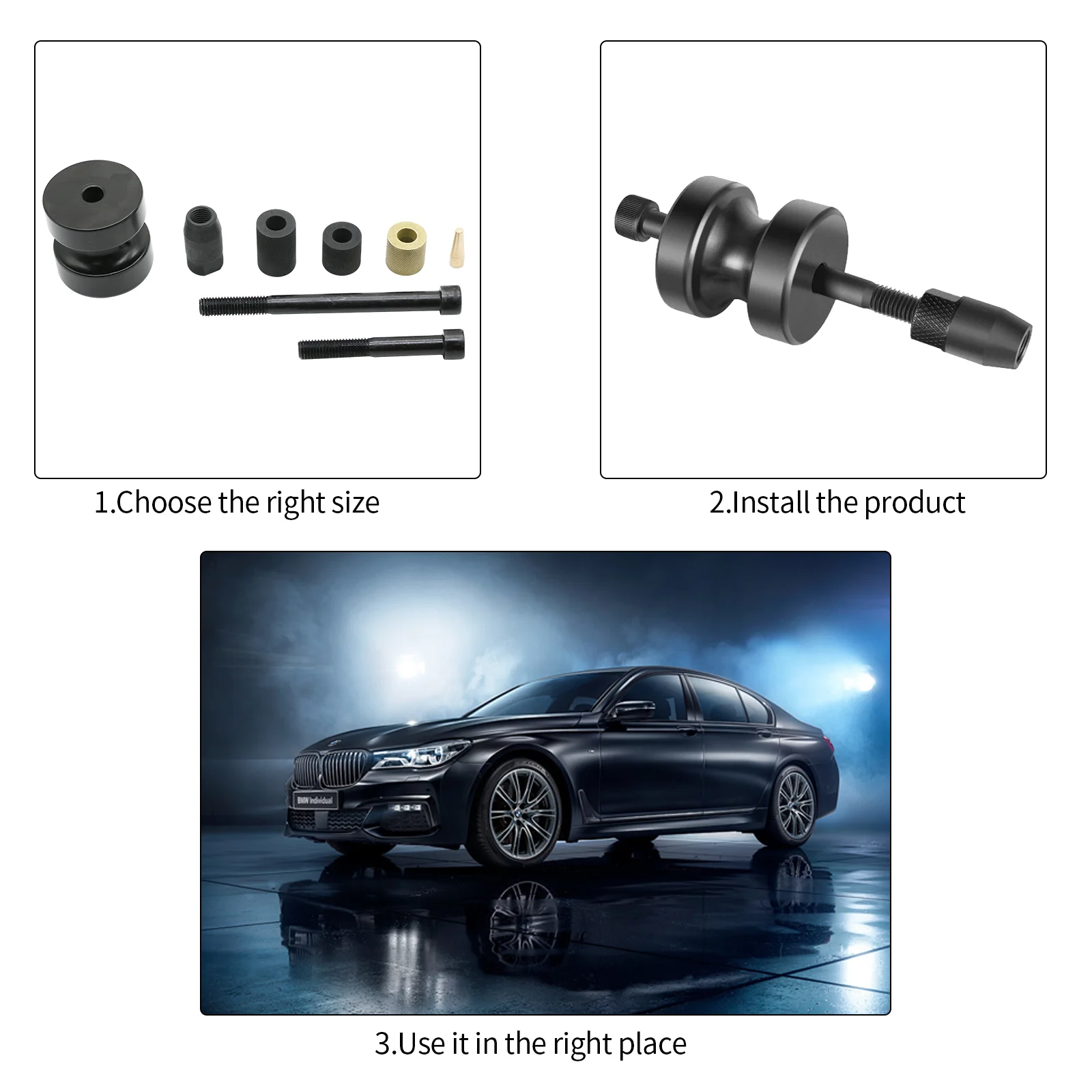 ตัวดึงหัวฉีดน้ำมันอเนกประสงค์เหมาะสำหรับรถส่วนใหญ่335i BMW, 335Xi, X53.00L เครื่องยนต์มินิคับคูเปอร์ N14