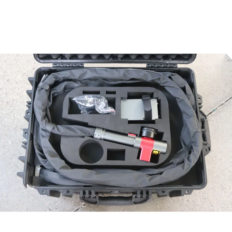 

Pulse Laser 200w 300w 100w Laser Cleaner Rust Removal Portable Fiber Laser Cleaning Machine