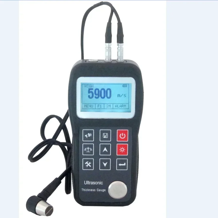 Ultrasonic Thickness Gauge Meter Tester Battery Digital Width Measuring Instruments