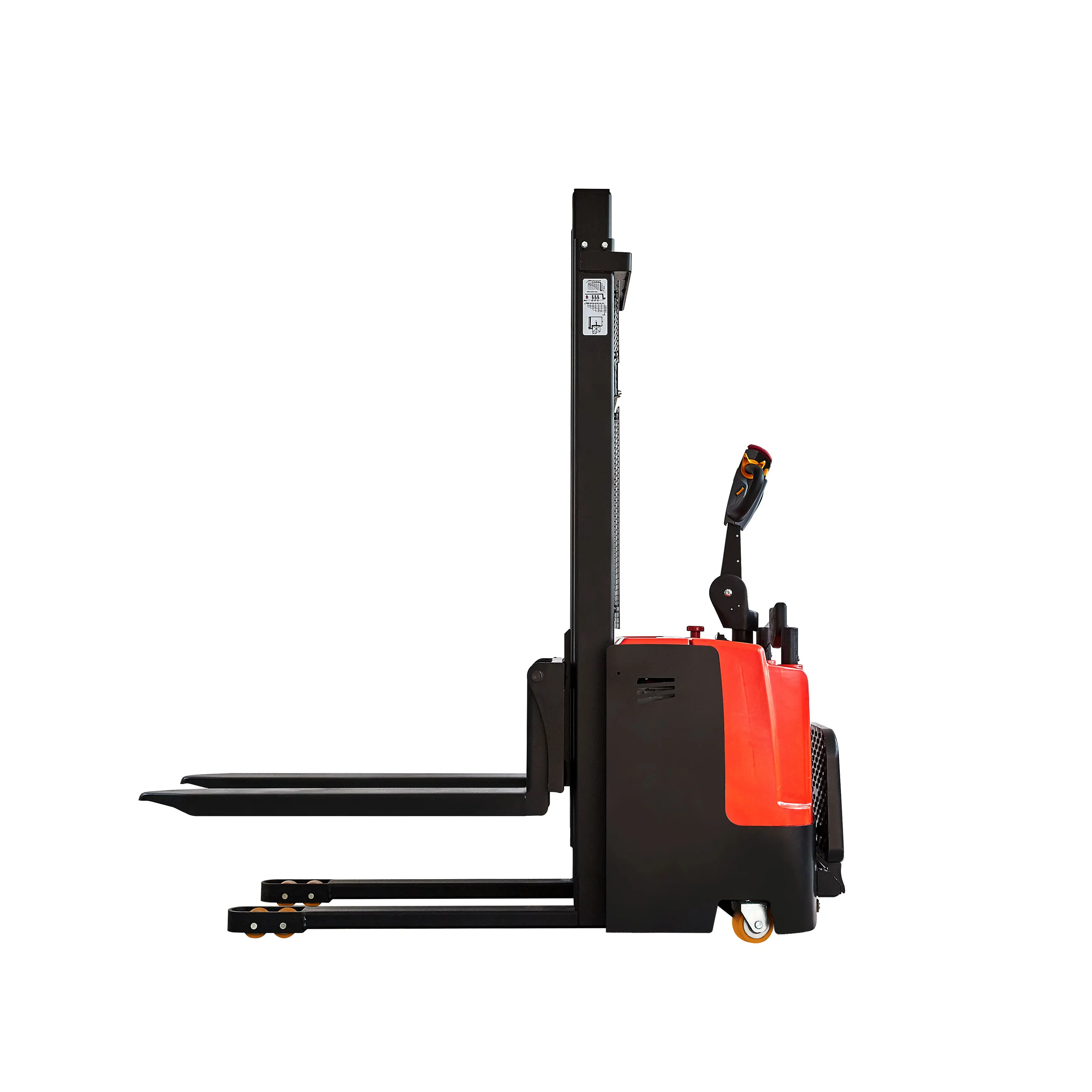 1 Ton Electric Light Duty Stacker Small Electric Forklift Pallet Stacker