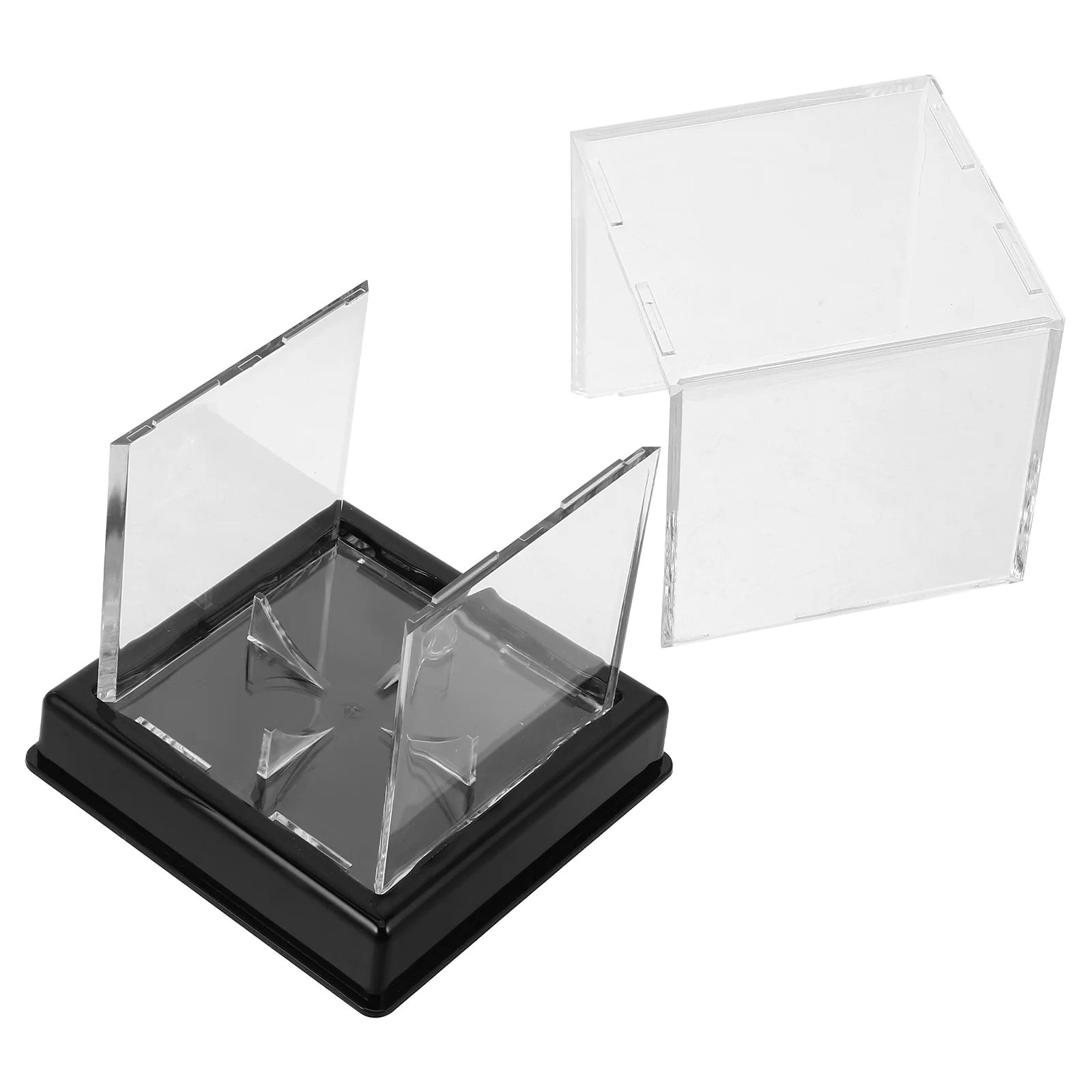 

Baseball Storage Box Softball Acrylic Case Display Holders for Balls Golfs Football Desktop Cases