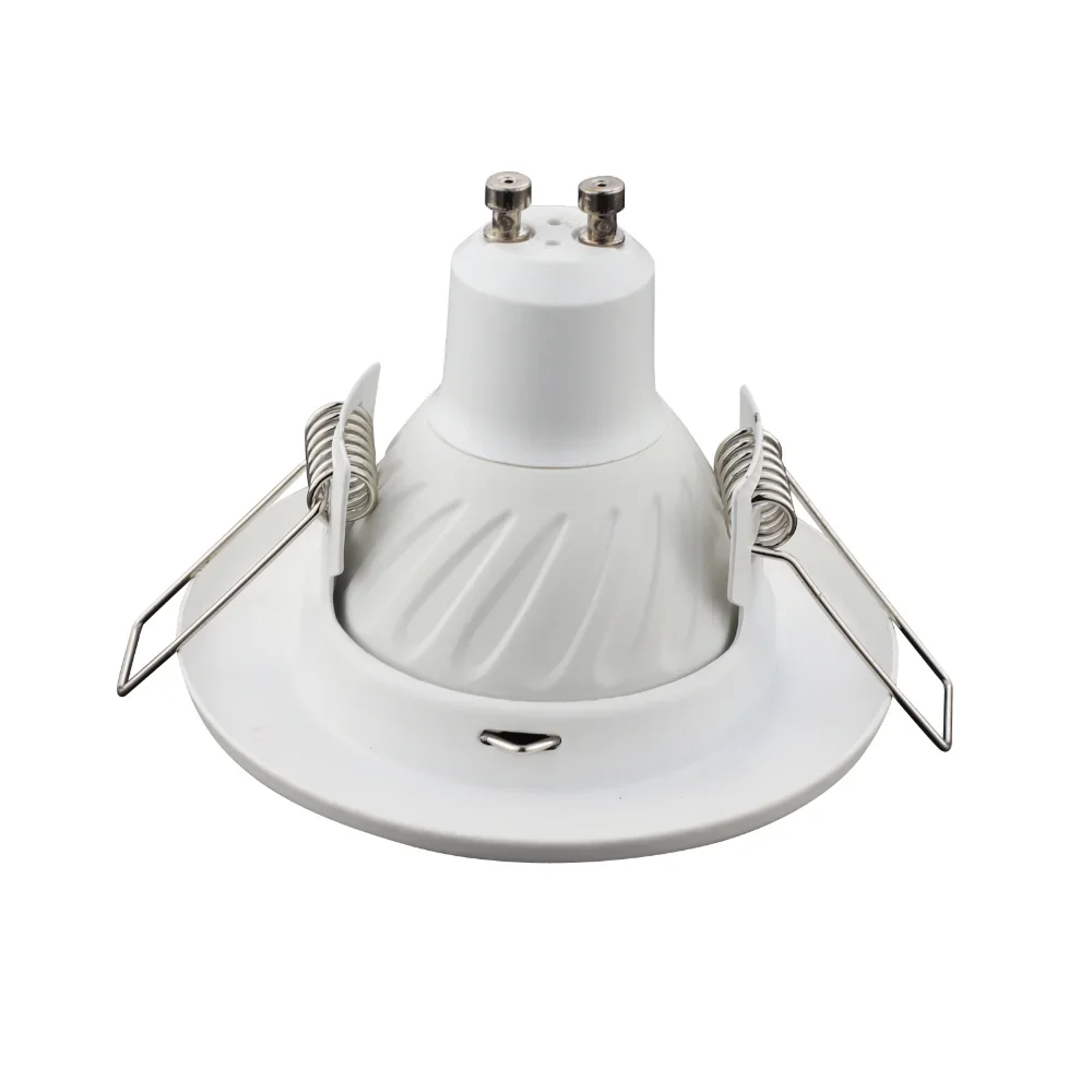 Recessed LED Ceiling Downlight Anti-Glare Mount Frame GU10/MR16 Lamp Socket Base Indoor Spot Lighting Fitting Bracket