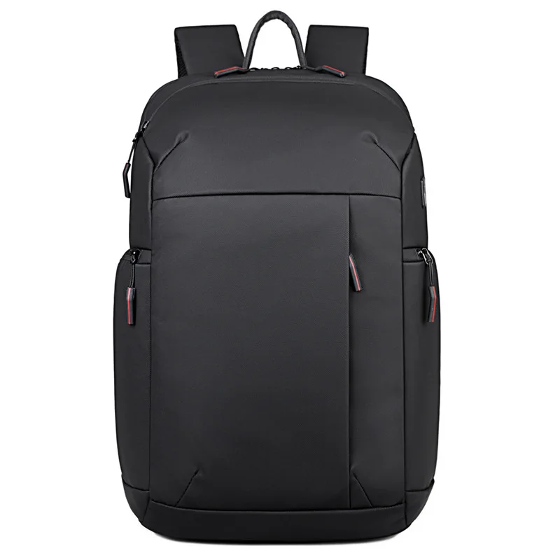 New Business Leisure Laptop Bag Fashionable and High-quality Men's Travel Backpack Solid Color Multifunctional Student Backpack