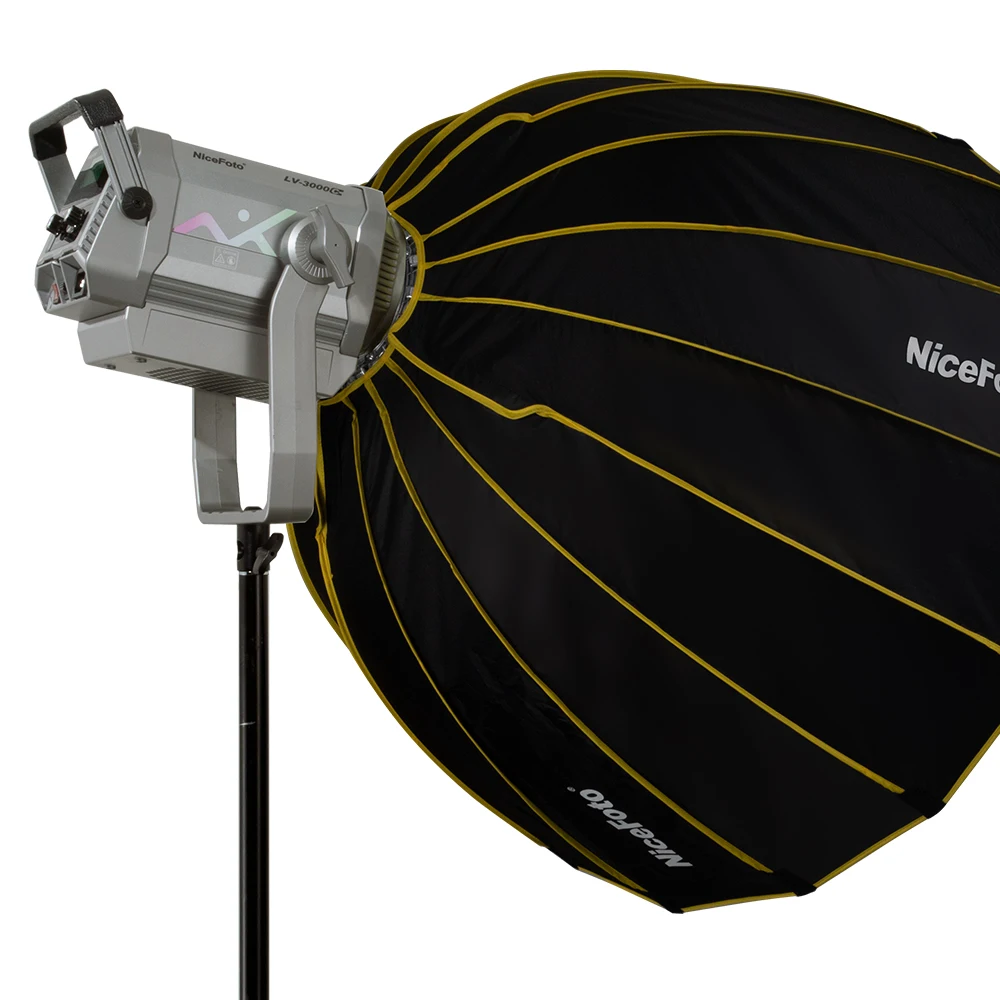 LV-3000C NiceFoto Professional RGBWW 300 Watts LED Film Photography Video Light For Videography