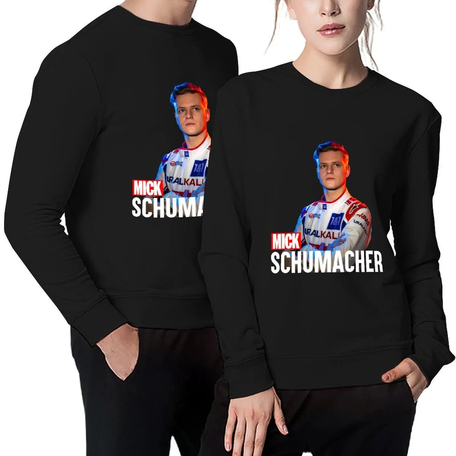 

Mick Schumacher Pullover autumn clothes male clothes clothes for men men's clothing new sweatshirts
