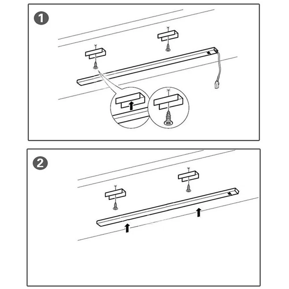 21LED USB Touch Sensor Light Dimming Warm White Vanity Mirror Cabinet Kitchen Lighting Controller Wardrobe Drawer LED