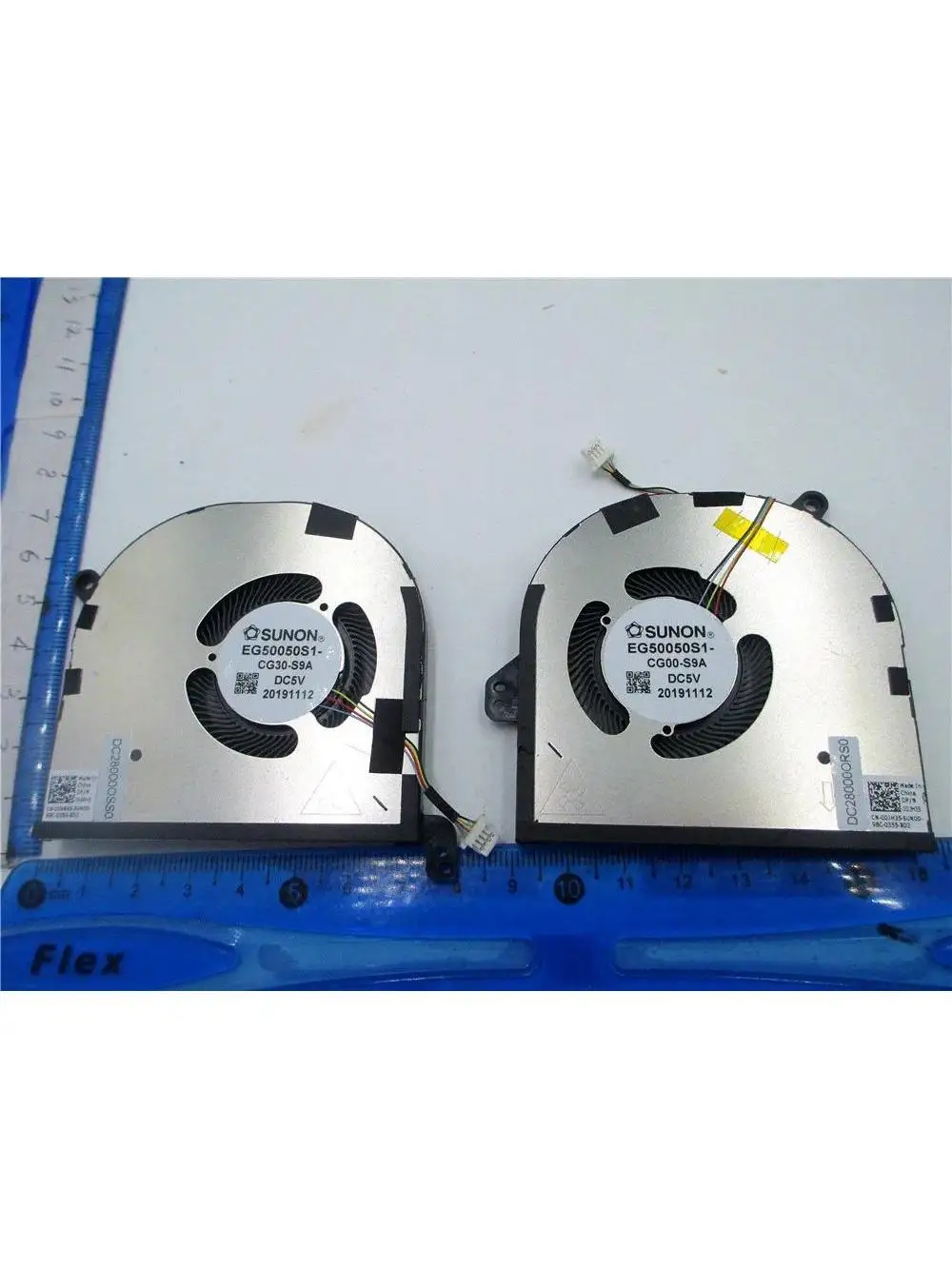 Ventilateur de refroidissement pour ordinateur portable, pour Dell volontairement 75C59 20D23 75C59 20D22 DC28000U1DL DC28000U2DL 0FK50V FK50V 0CN1stuff CN1stuff