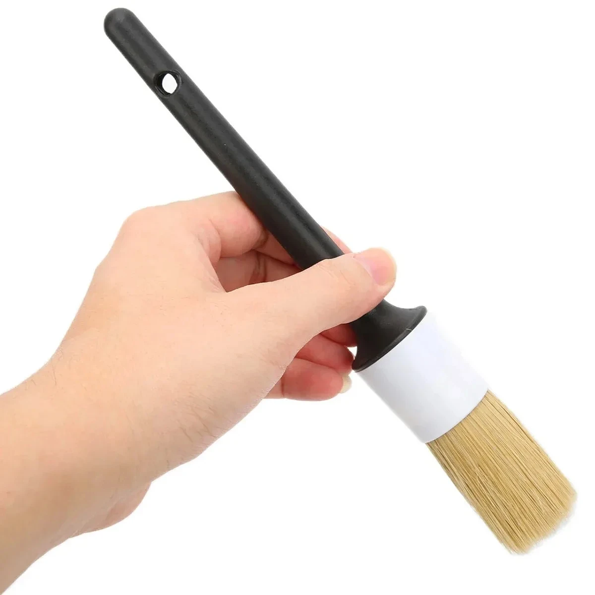 5PCS Cleaning Tools Auto Car Detailing Brush Set For Dirt Dust Cleaning Car Interior Wheels Dashboard Engine Air Vents Wash