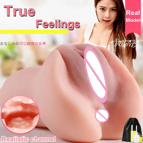 Halloween Set sexx Dolll Toys Men 3D Realistic Pussyy Real Vagina sexxtoys Adult Product Male Pusssy Small Dolll Masturbators for Men