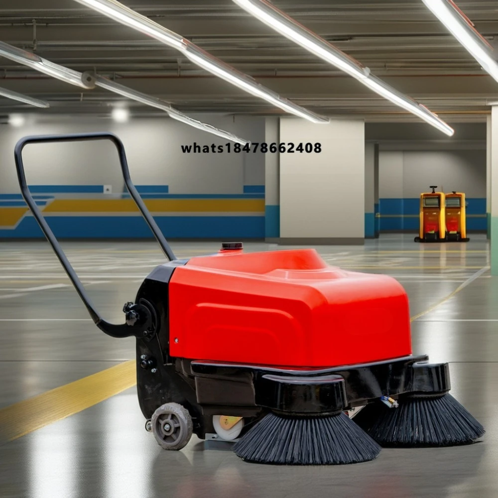 1000 Mini Street Road Floor Sweeper High Quality Electric Walk-Behind Dust Cleaning Machine Hot Sale