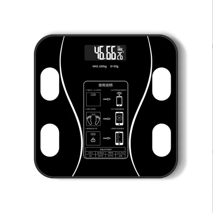 Personal Intelligent Electronic Household Smart Human Body Smart Digital Body Fat Weighing Scales