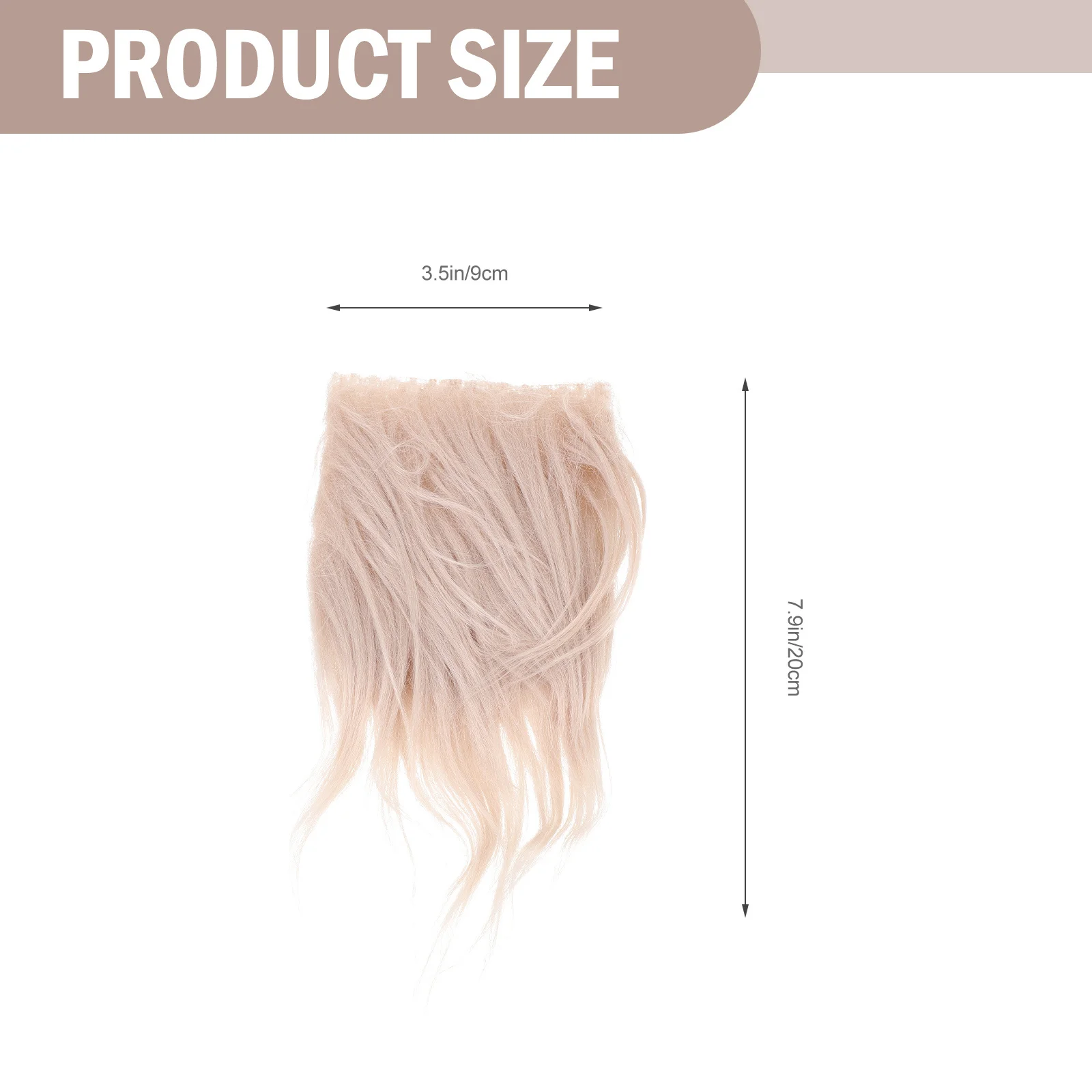 1 مجموعة المواد قبل قطع اللحى الاصطناعية DIY بها بنفسك جنوم صنع لطيف اللحية مع الضفائر كرات خشبية غير مكتملة القطن قبل قطع