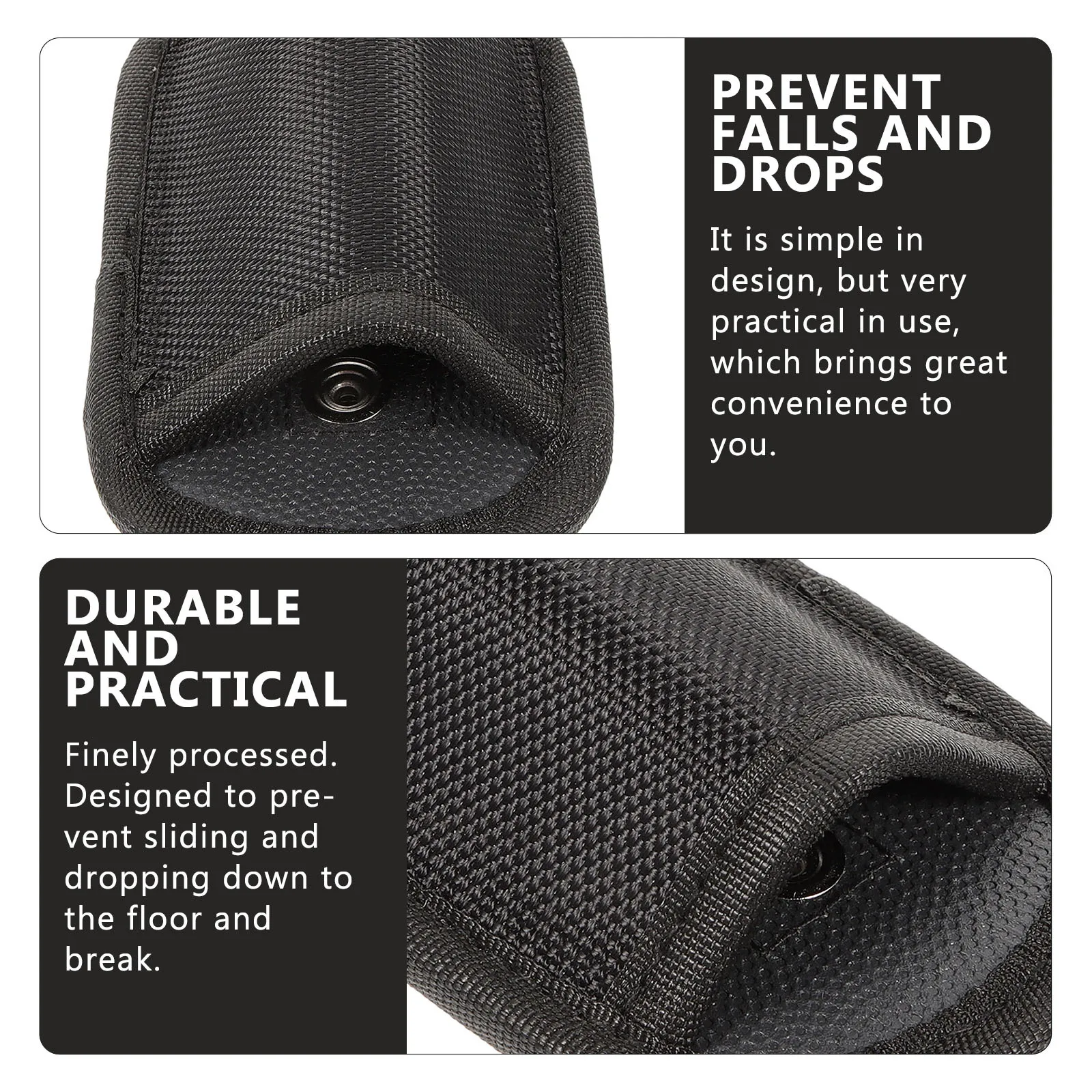 Penutup Logam Nilon - Tali Pinggang Anti Hilang Pelindung Tahan Lama Sarung Pelindung Tangan Penutup Debu untuk Pengujian Logam Luar Ruangan