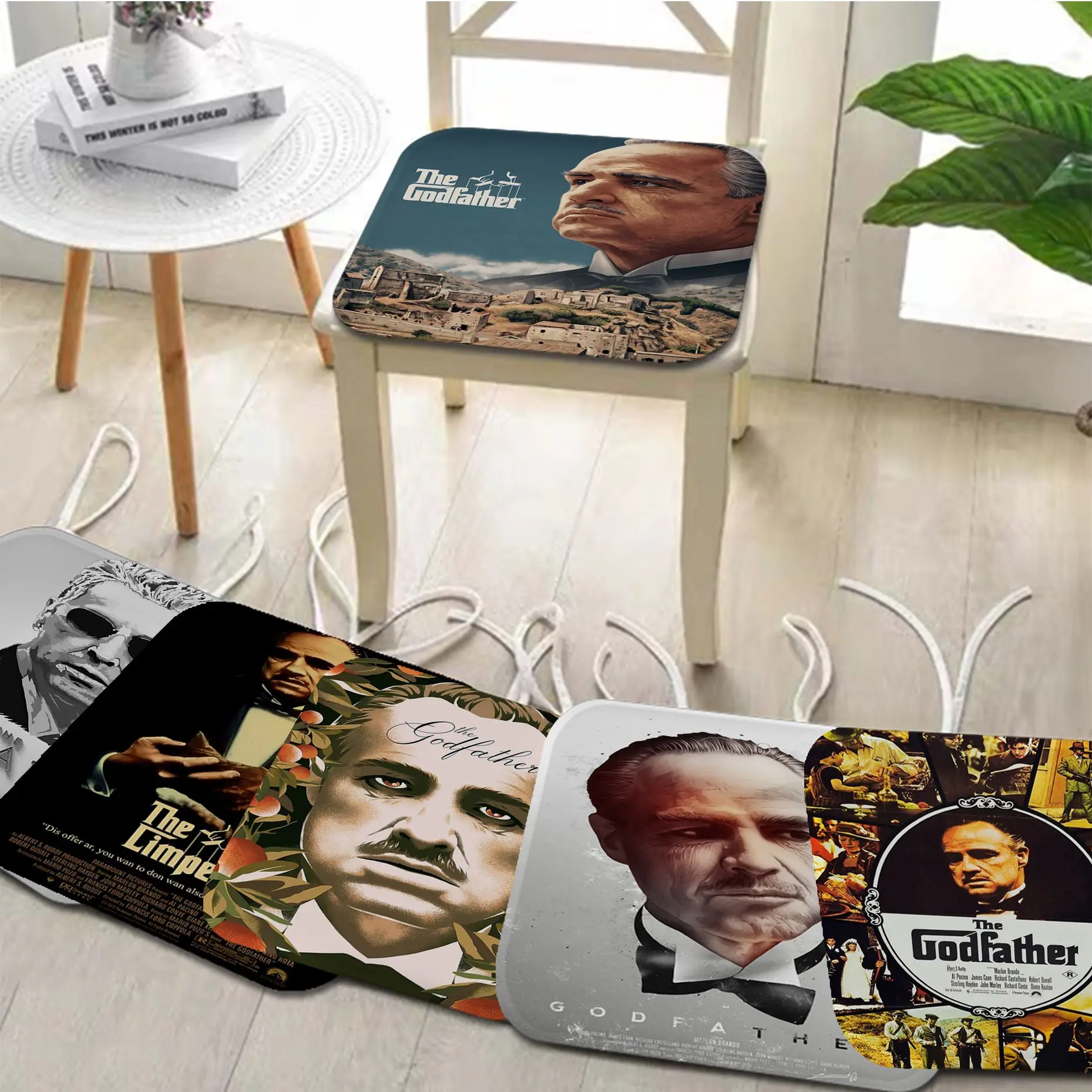 Godfather Four Seasons Dining Chair Cushion Circular Decoration Seat For Office Desk Cushions Home Decor