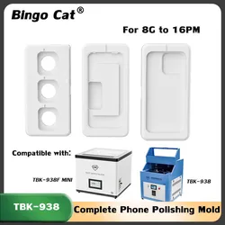 TBK-938 Polishing Machine Mold For iPhone 16 16Pro 15pro 14 13 12 For iWatch S10 S4 S5 S6 S7 46mm 44mm 41mm 45mm Repair Mould