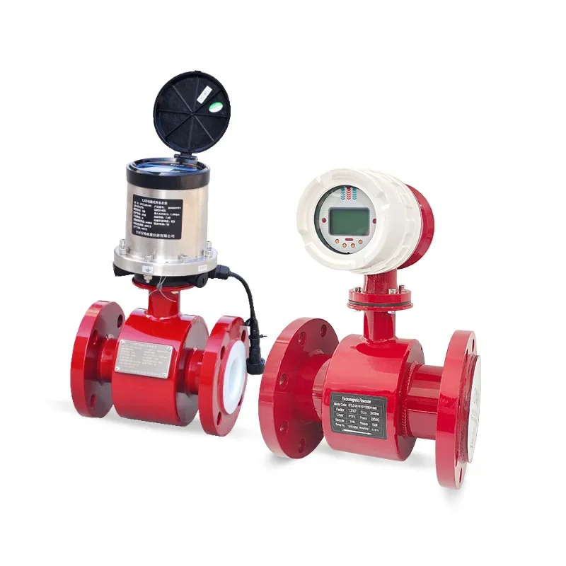 Separate Type Converter Waste Water Flow Meter With Conductivity IP68 Water-proof Flowmeter