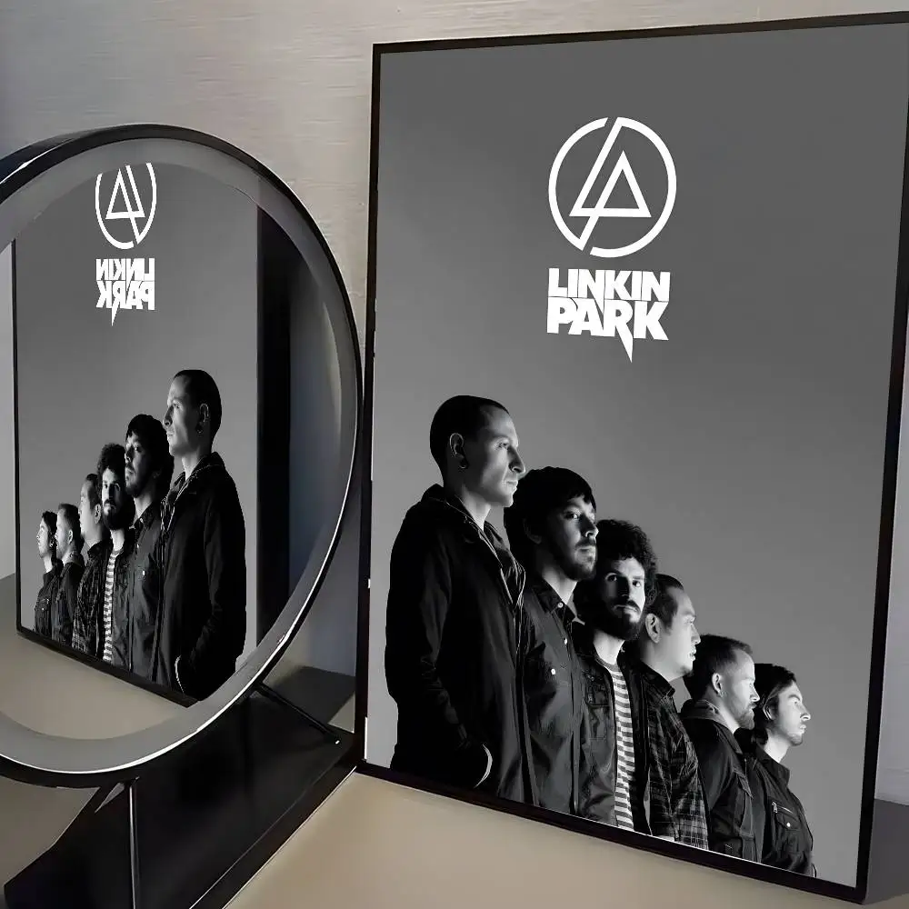 ملصق Rock Band L-Linkin Cool P-Parks ملصق ذاتي اللصق مناسب لأي سطح جدار مقاوم للماء والرطوبة