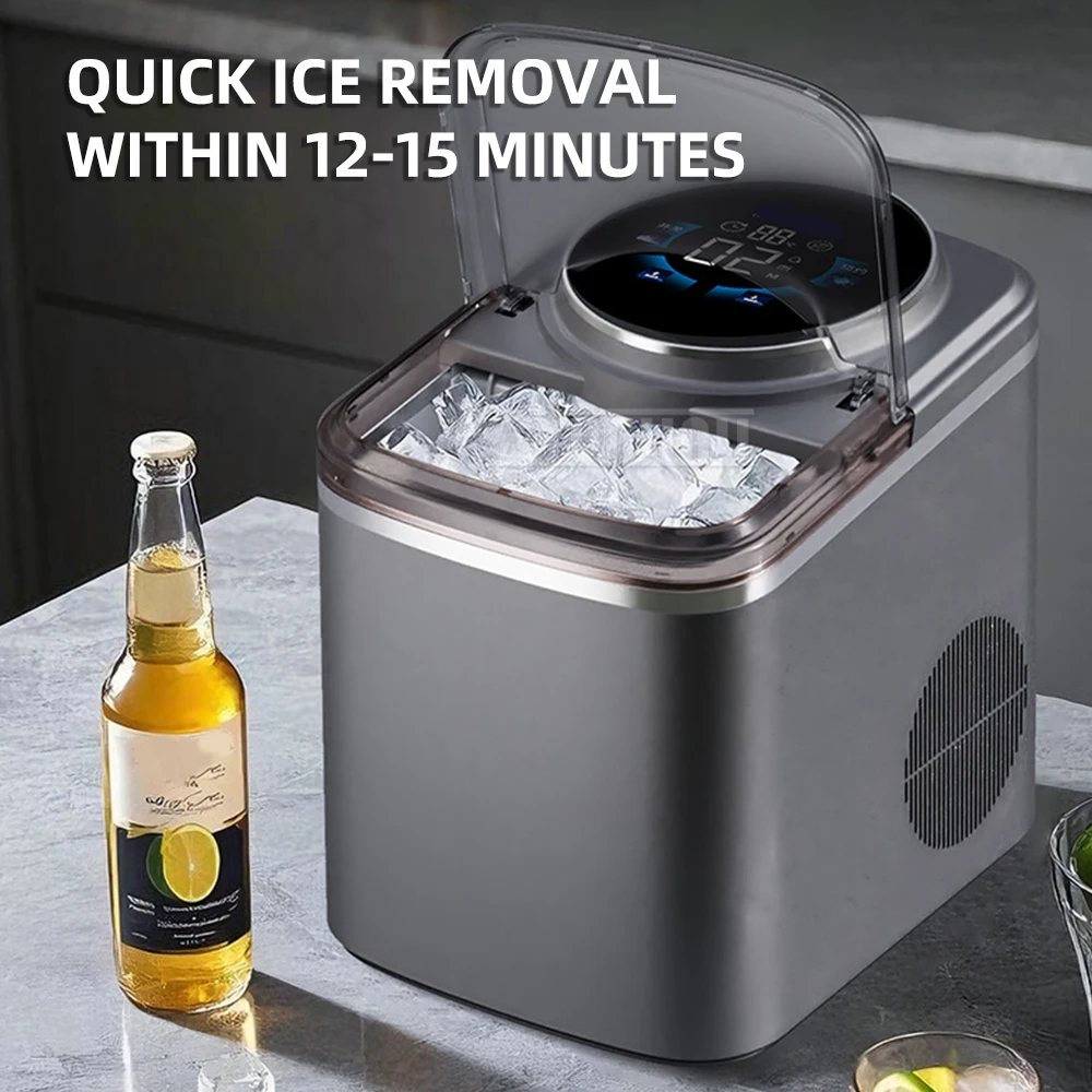 

High Production Maquina Portatil De Fazer Gelo Large Capacity Ice Cube Machine Summer Ice Maker