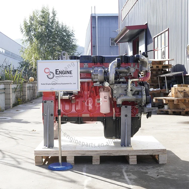 محرك الكمون G Series ISG12 460 محرك الشاحنة Euro V ISG Cummins مجموعة المحرك الثقيلة