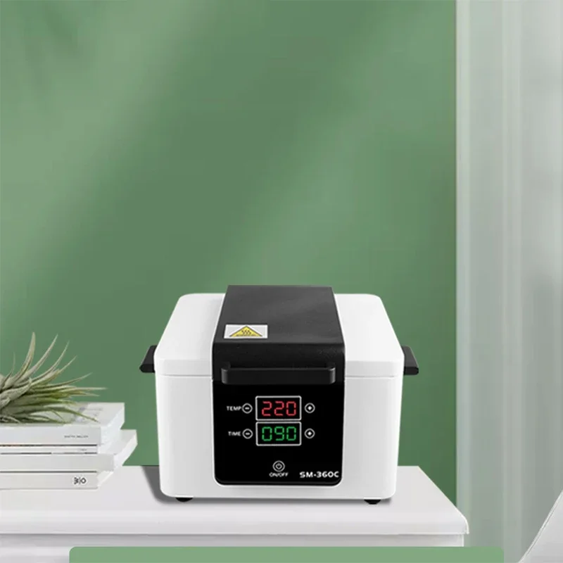 อุณหภูมิสูงเล็บ Salon ทำความสะอาดกล่อง2.6L ร้อนผ้าเช็ดตัวตู้แห้งความร้อนกล่องสปาอุปกรณ์ตัดผม300W