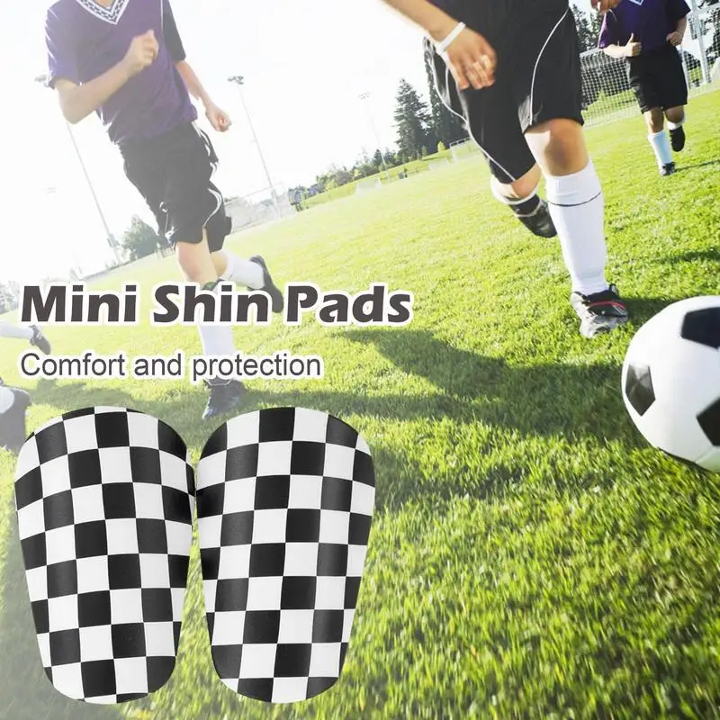 

Tiny Shin Guards Comfortable Small Tiny Football Shin Pads 2pcs Extra Small Protective Equipment Calf Protective Gear