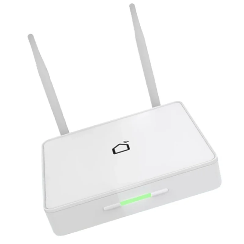A99E-RJ45 Gateway Tuya Zigbee 3.0 Smart Home Hub Modalitàrm moderno con segnale migliorato Funziona a tutti i piani tramite l'APP Smart Life
