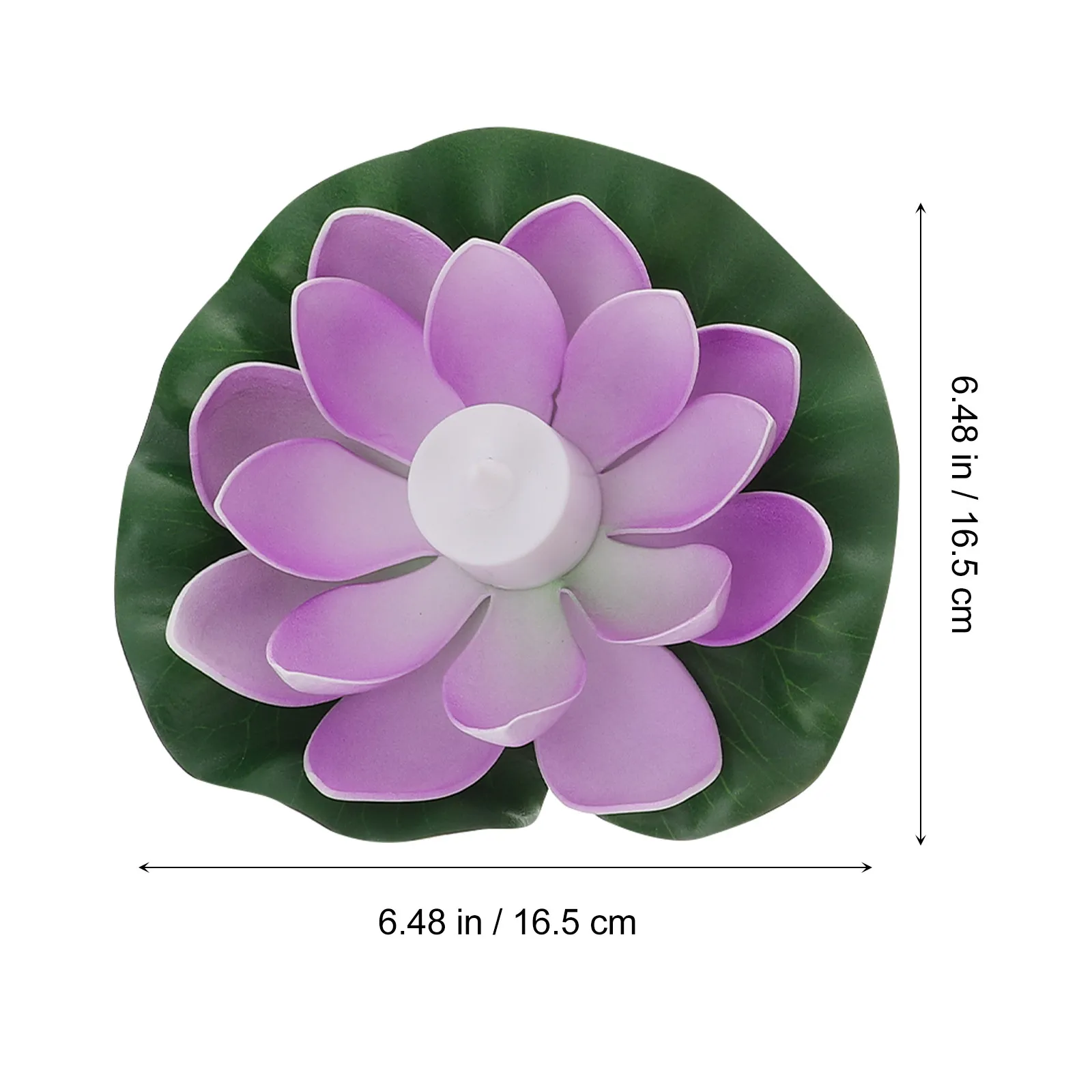 Flameless Floating LED Candles 6 Pack Waterproof Lotus Lights for Temple Church Restaurant Decor
