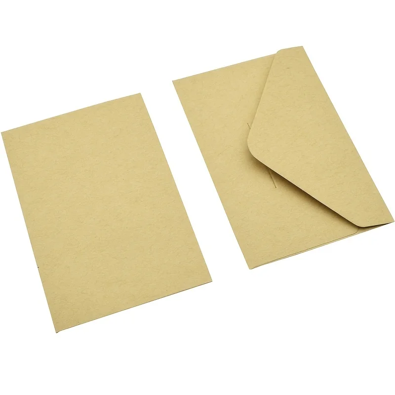 20pcs/Pack Mini Envelopes Blank Paper Small Greeting Card Name Card Letters Holder Gift Cover Wedding Invitation Supplies