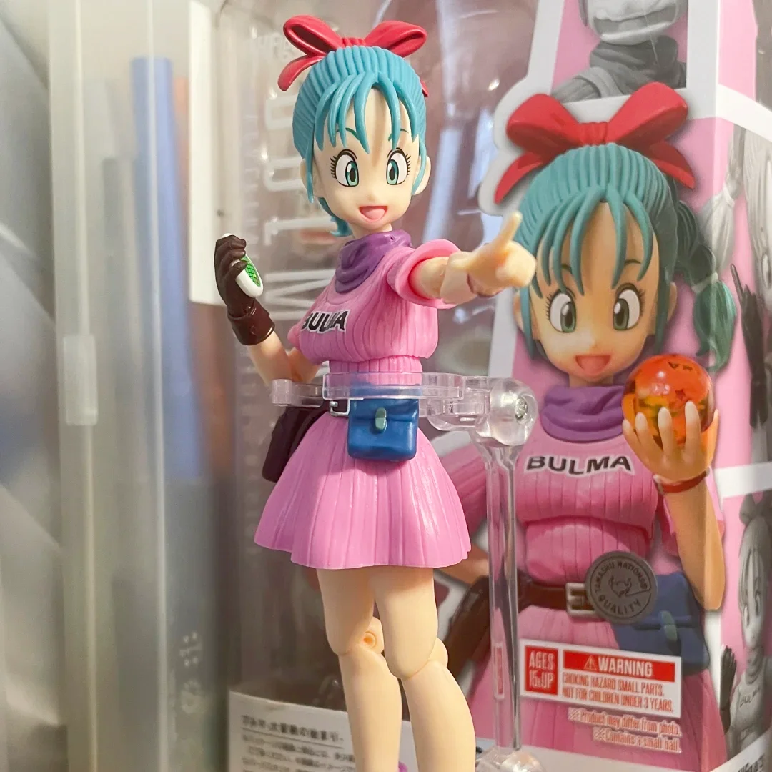 

Original Dragon Ball Bandai S.H.Figuarts Shf Bulma'S Motorcycle-Hoipoi Capsule No. 9 Anime Model Toys Birthday Xmas Gifts