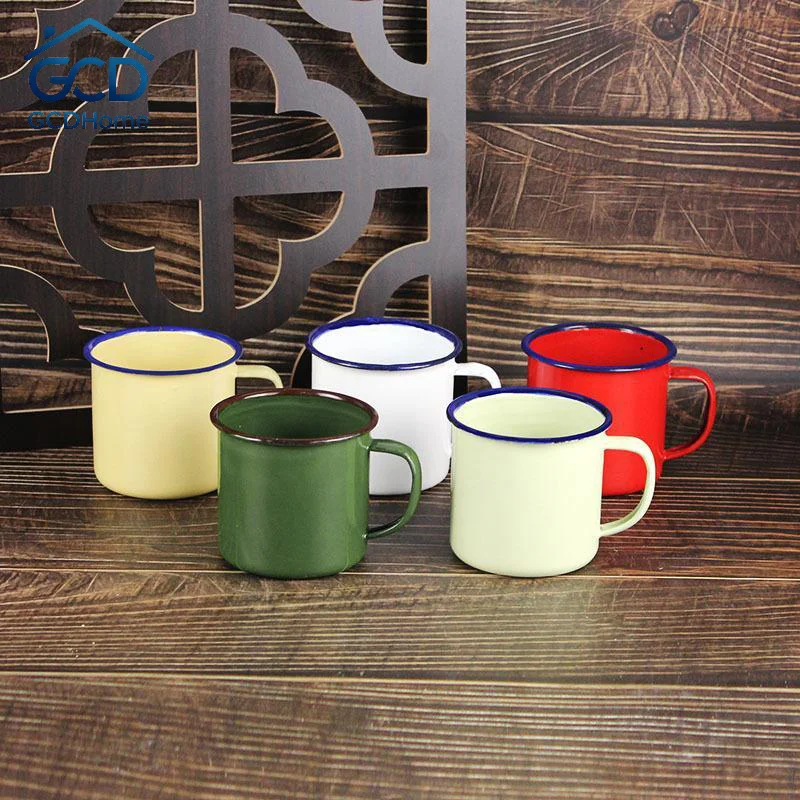Food Safe Enamel Drinking Mugs - Home Office Logo 评论和价格