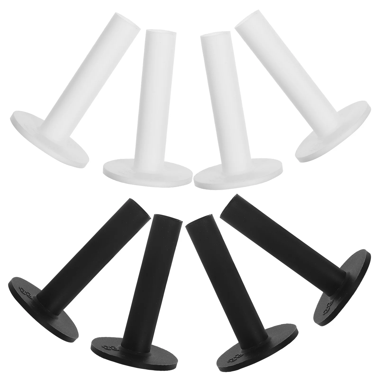 

8Pcs Golf Training Tees Silicone Ball Holder Stable Practice Accessory for Driving Range Indoor Golf Simulator Professional Use