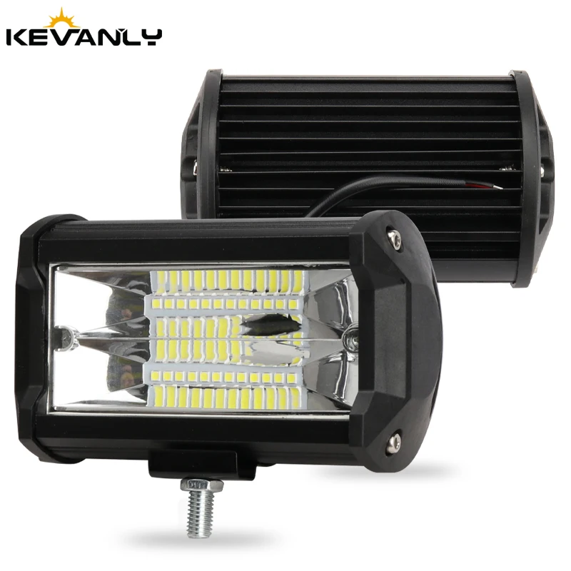 

72W 24SMD LED Супер яркий рабочий свет Прожекторы для внедорожных автомобилей Ходовые огни 12V 24V Светодиодная панель для Jeep Truck SUV Мотоцикл