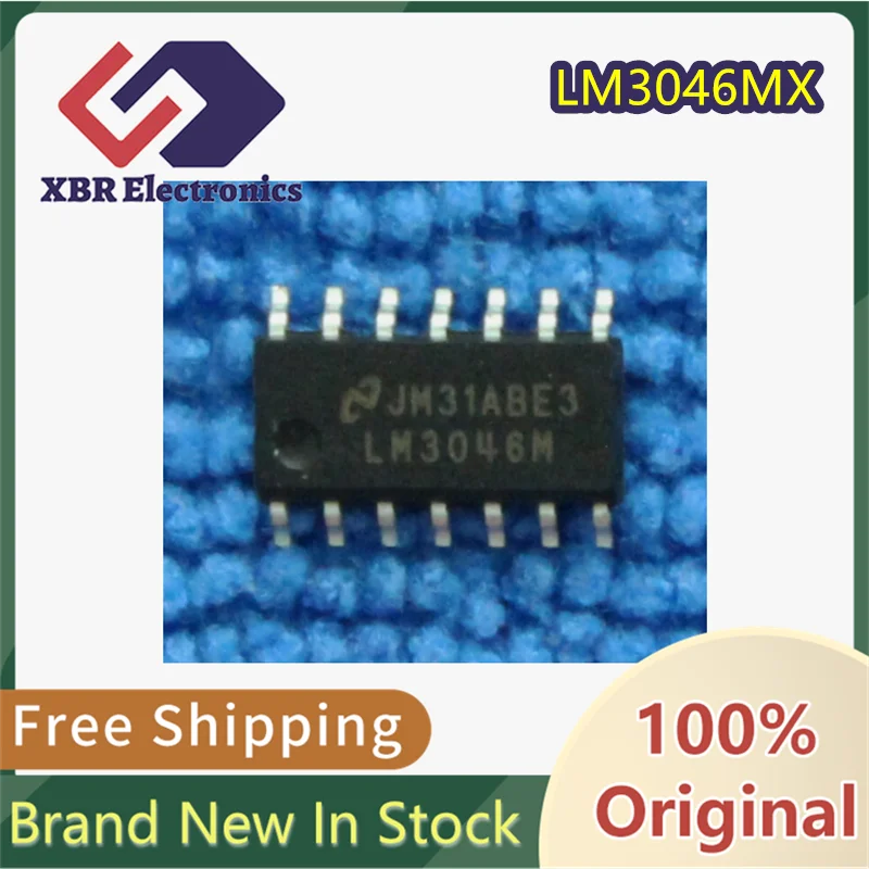 (5/50 piece) LM3046MX LM3046 LM3046M Driver Chip SMD SOP14 Brand New Original Stock Fast Shipping