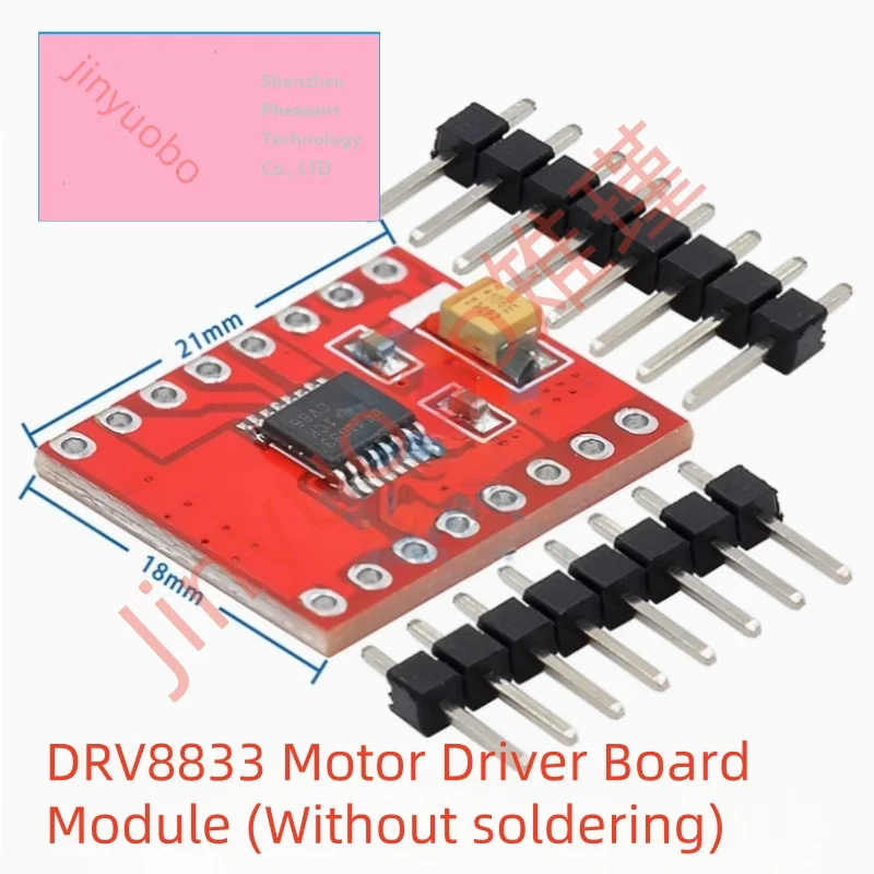 (1 piece) TB6612FNG DRV8833 motor drive board module, small-sized high-performance balancing trolley Super L298N